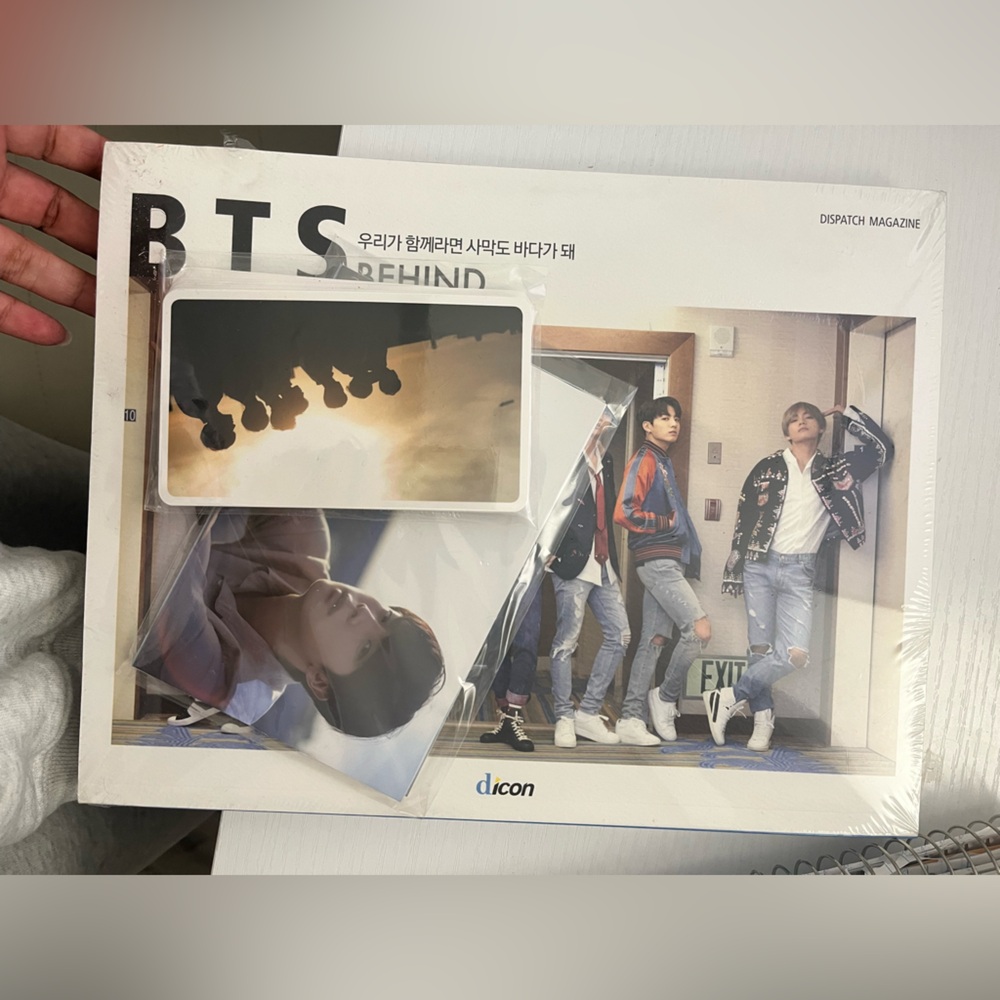 BTS Photo Set with Group and Individual Shots and magazine brand new
